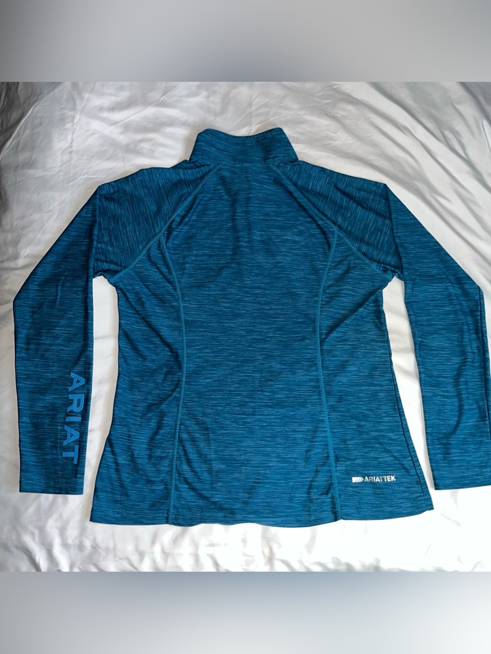 Lot 2 Ariat Tek Women's Laguna 1/4 Zip Pullover Medium Equestrian Athletic Top - Picture 4 of 7